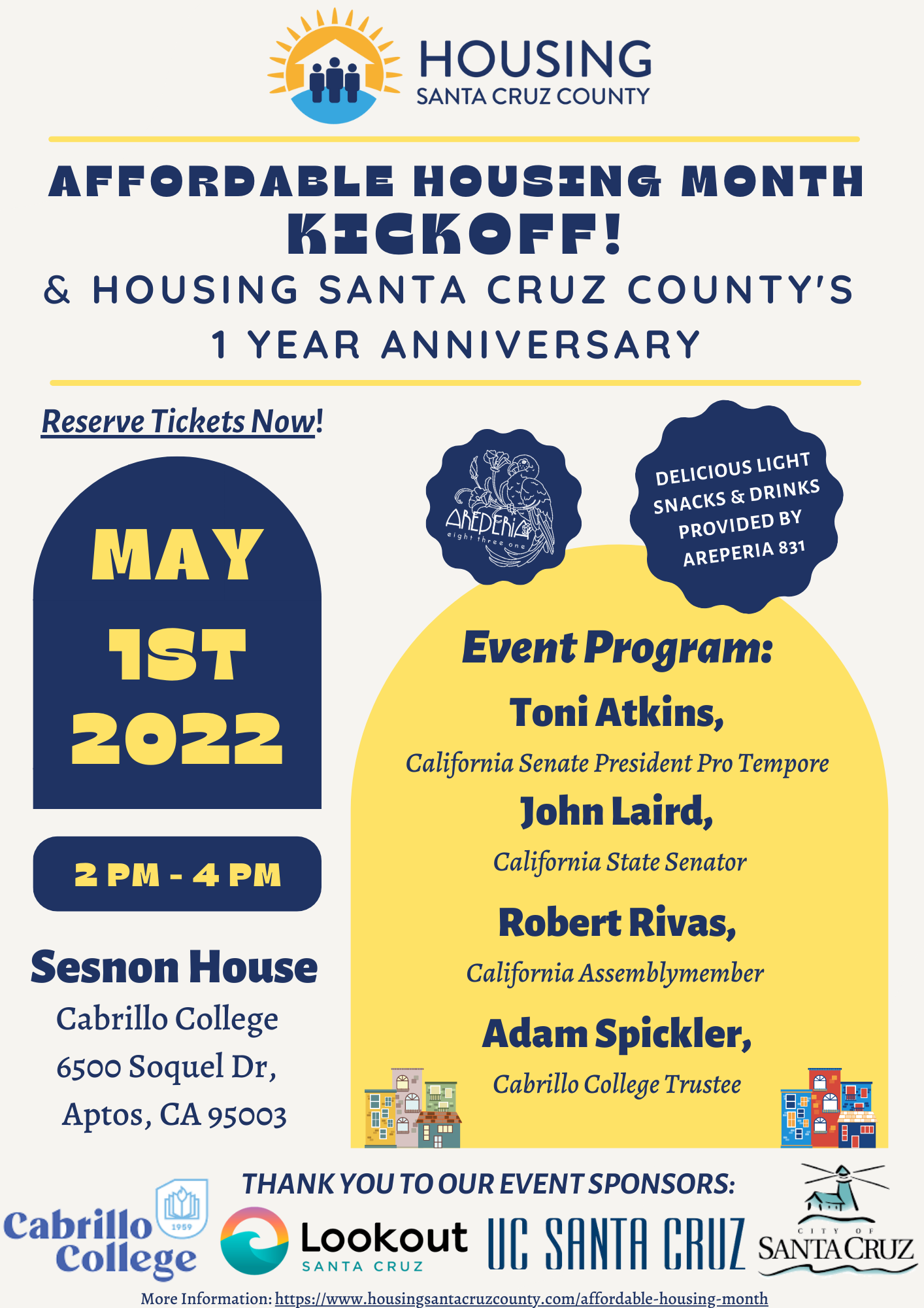 Affordable Housing Month Kickoff & HSCC 1st Anniversary