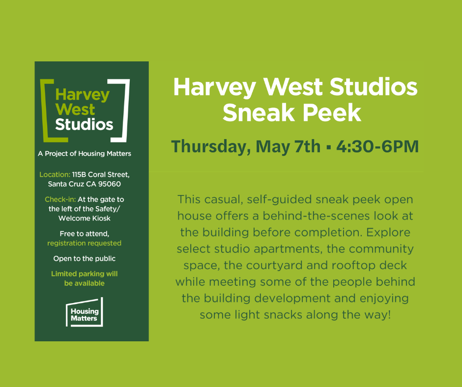 Harvey West Studios Open House