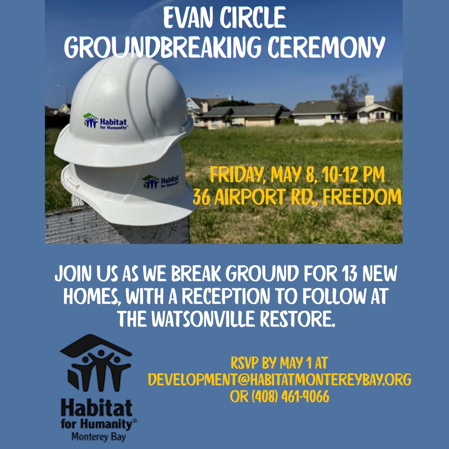 Evan Circle Home Build Groundbreaking