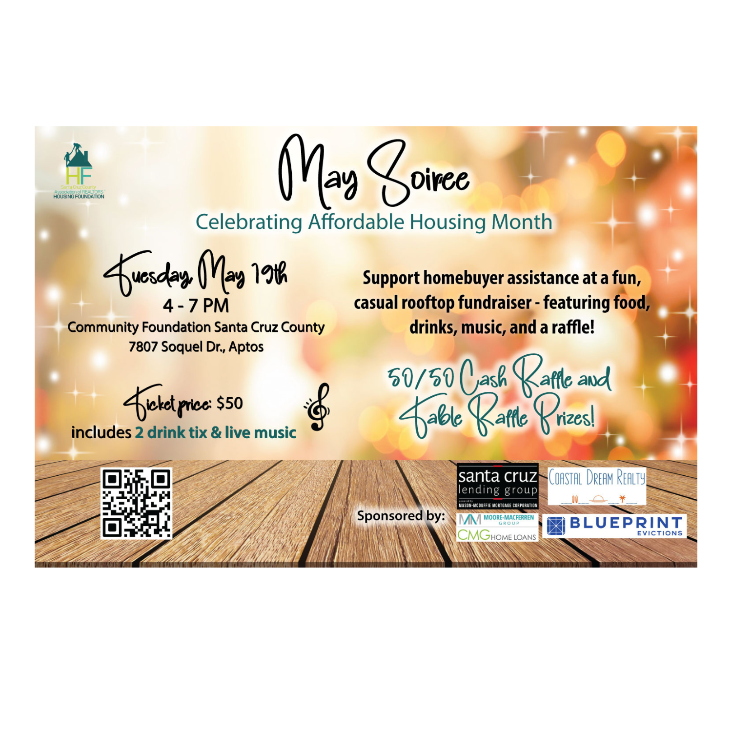 May Soiree Celebrating Affordable Housing Month