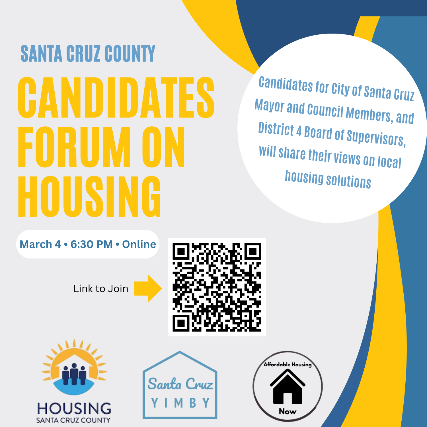 June Primary Candidates Forum on Housing