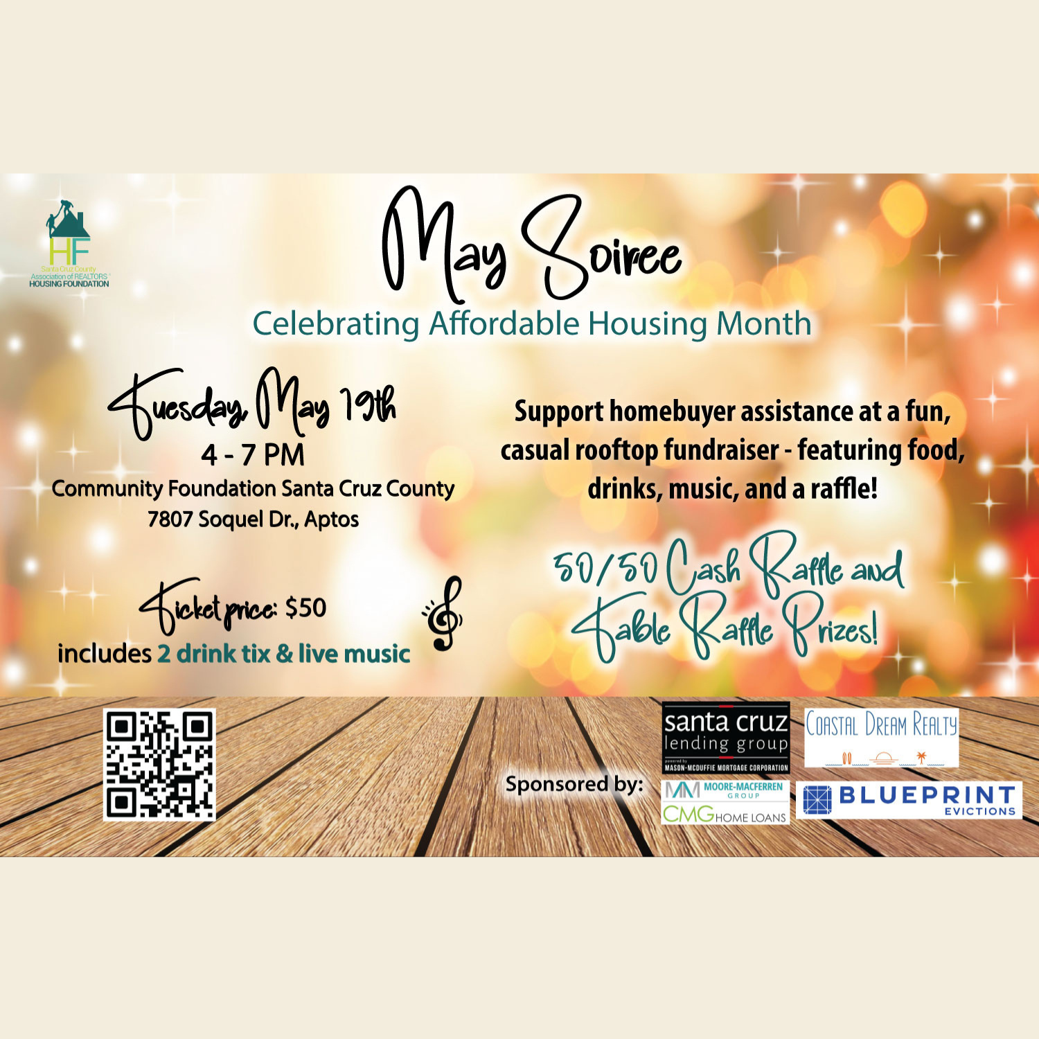 May Soiree Celebrating Affordable Housing Month