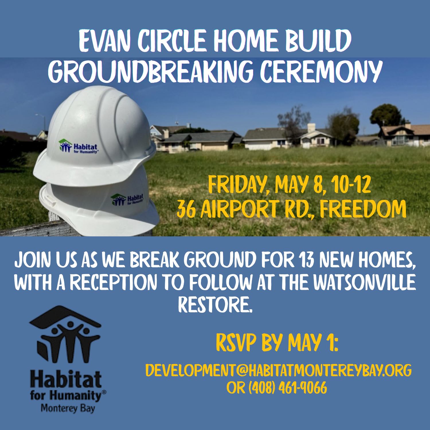 Evan Circle Home Build Groundbreaking