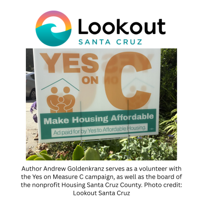 Photo: Yes on C yard sign