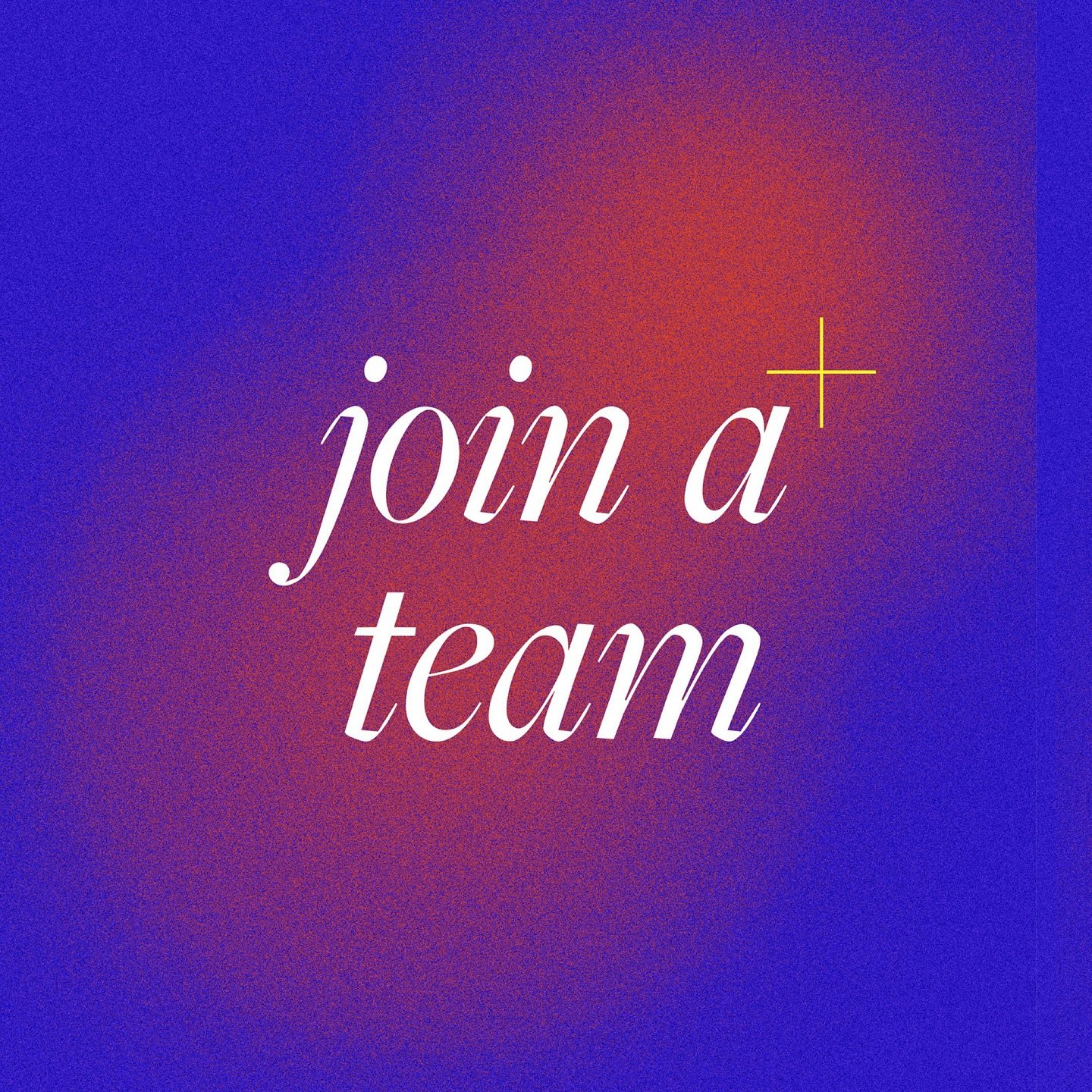 We have so many amazing places of significance for you to be involved in. You don&rsquo;t just have to sit on the sidelines on Sundays. Get into the game!

Message us, and we&rsquo;ll help you get connected with the next steps!

&ldquo;It&rsquo;s in 