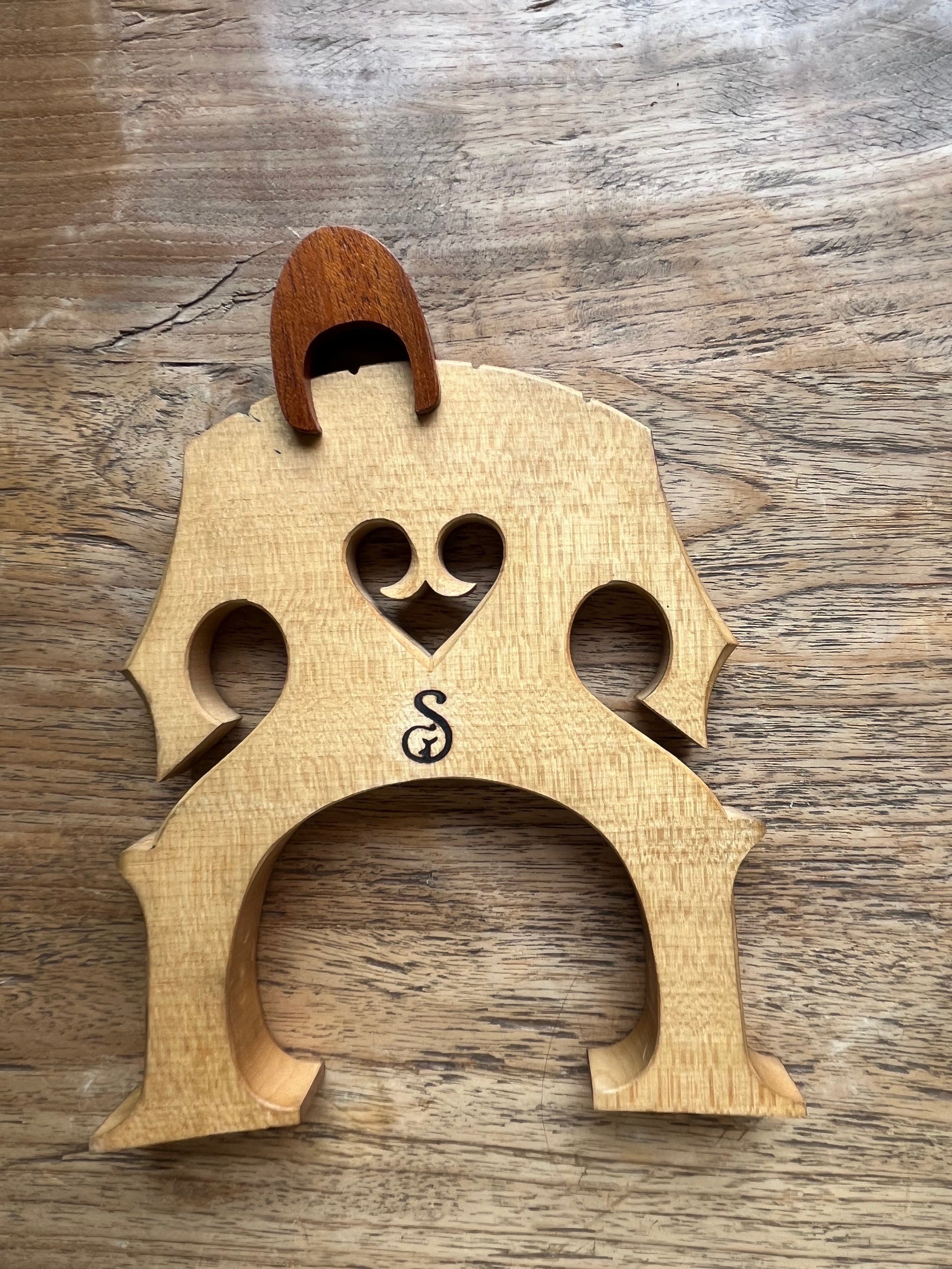 Mahogany Mini Bass Mute