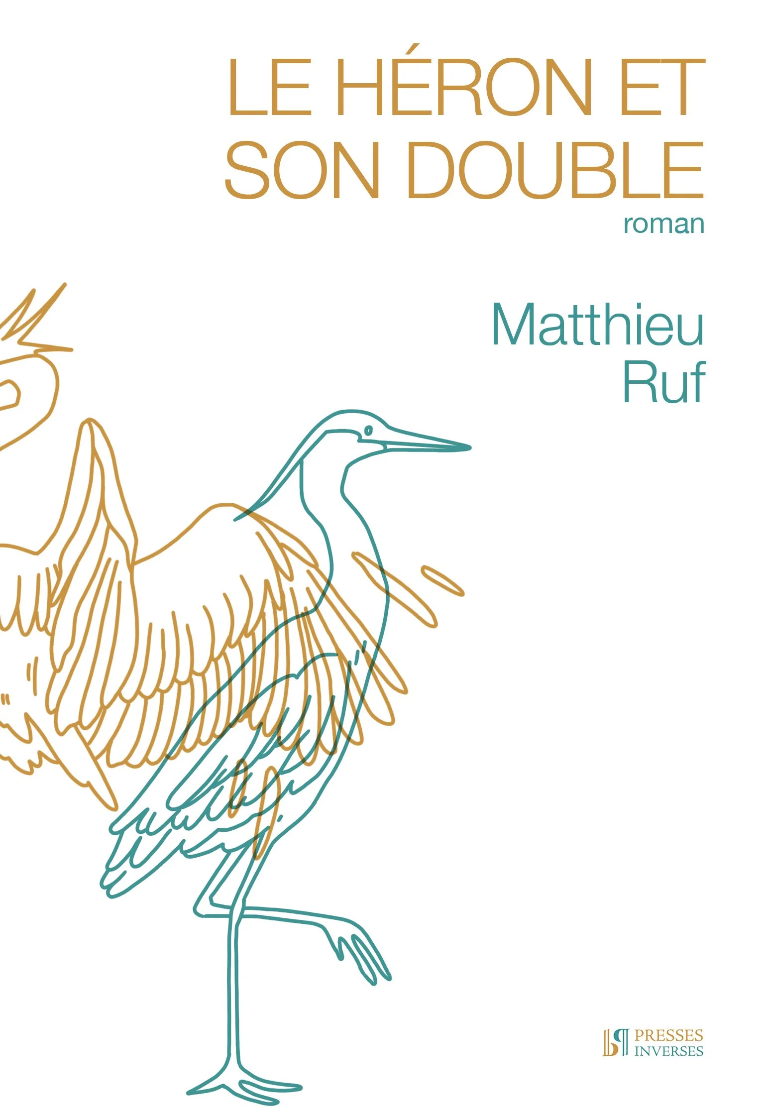 Le Héron et son double - couverture