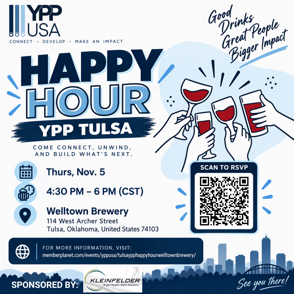 YPP Tulsa Happy Hour