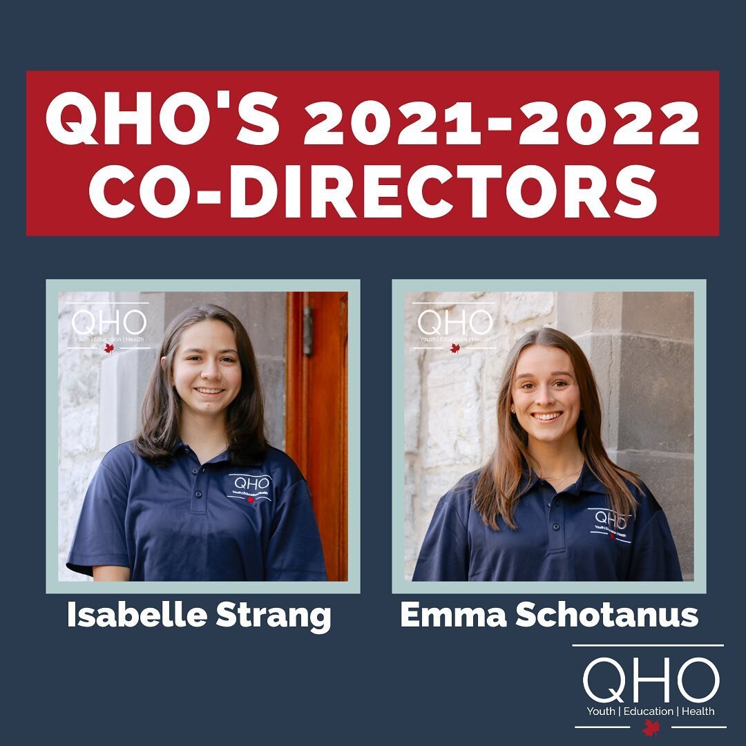 QHO&rsquo;s excited to announce that Isabelle Strang and Emma Schotanus will serve as QHO&rsquo;s Co-Directors for the 2021-2022 school year!

We can&rsquo;t wait to watch their ideas begin to unfold over the next few months as they prepare to offici