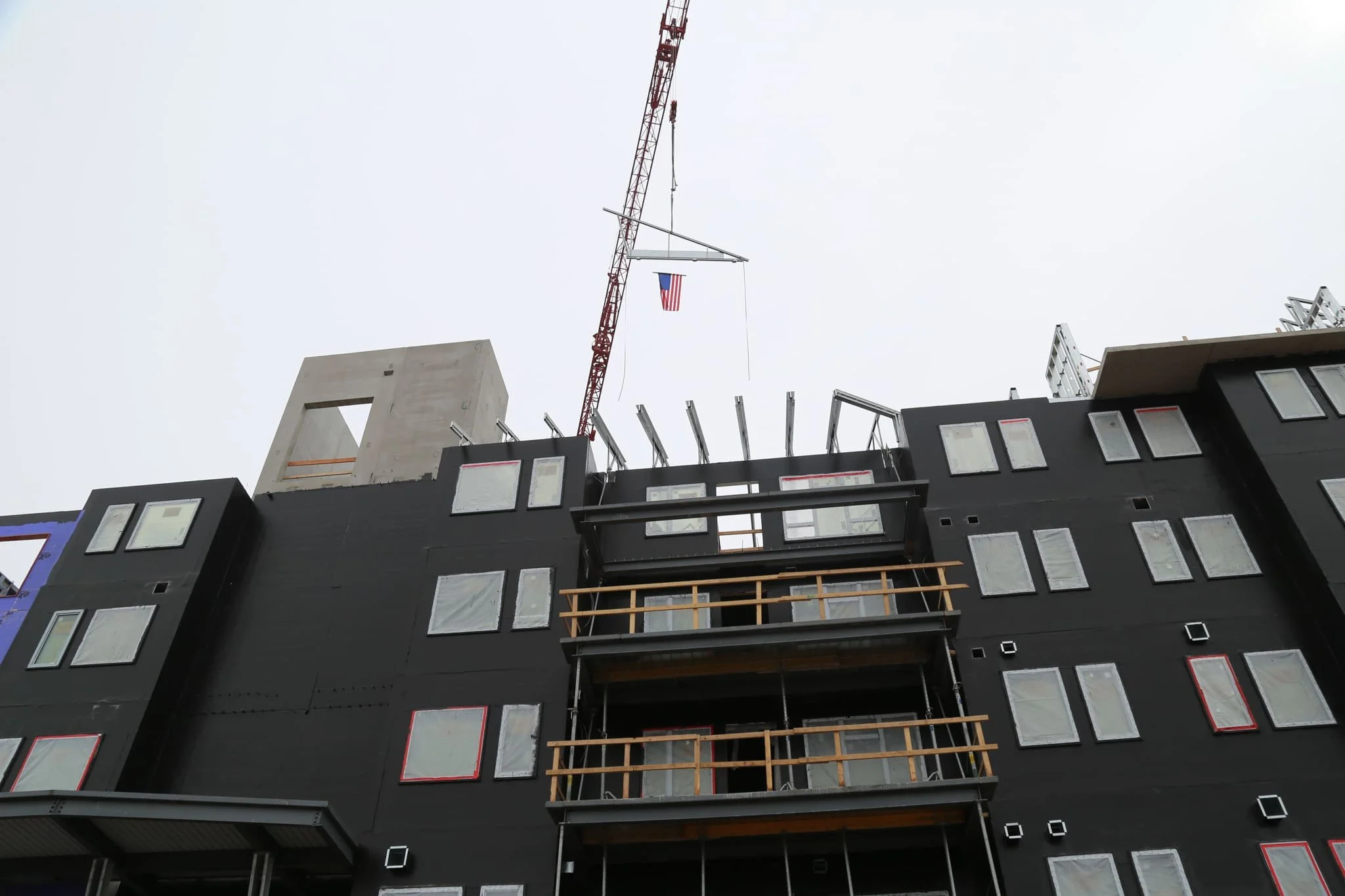 The Amble in Steamboat Springs Celebrates Topping Out 