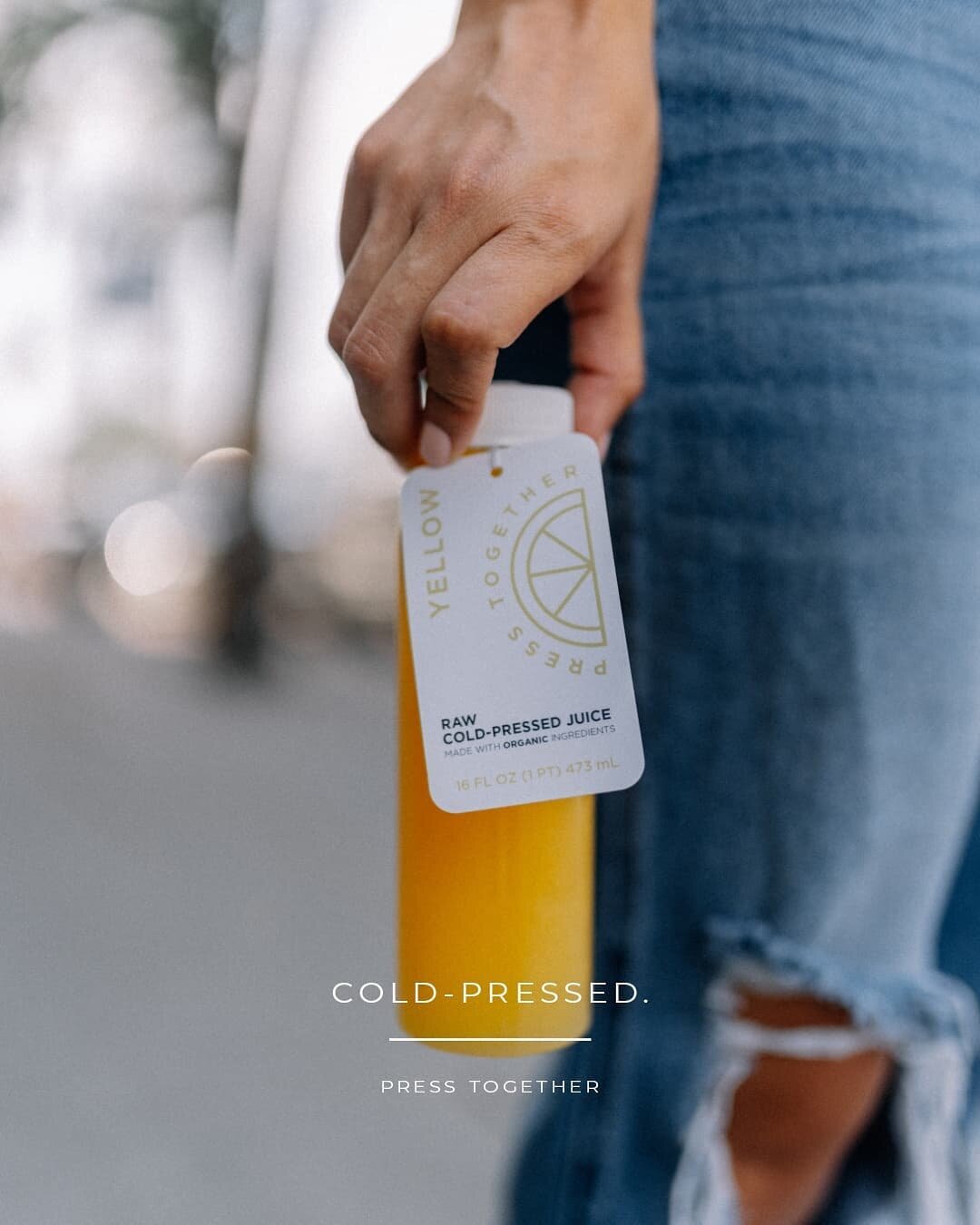 raw. organic. COLD-PRESSED
COLD-PRESSED is the process in which the juice is made. It means that the juice contains up to 5x the amount of nutrients of a glass of juice produced on a centrifugal juicer.