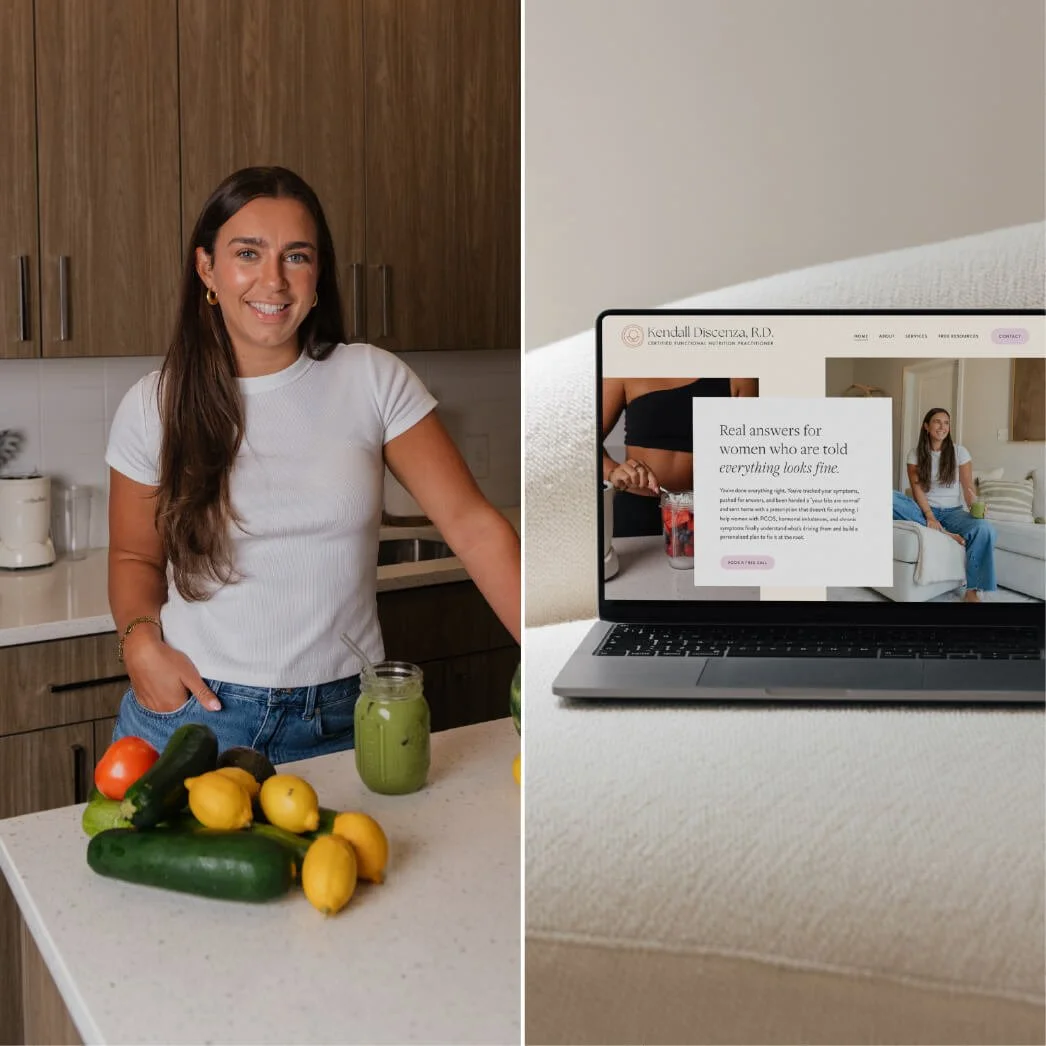 Case Study: How a Nutritionist &amp; Coach used a Squarespace Website Template