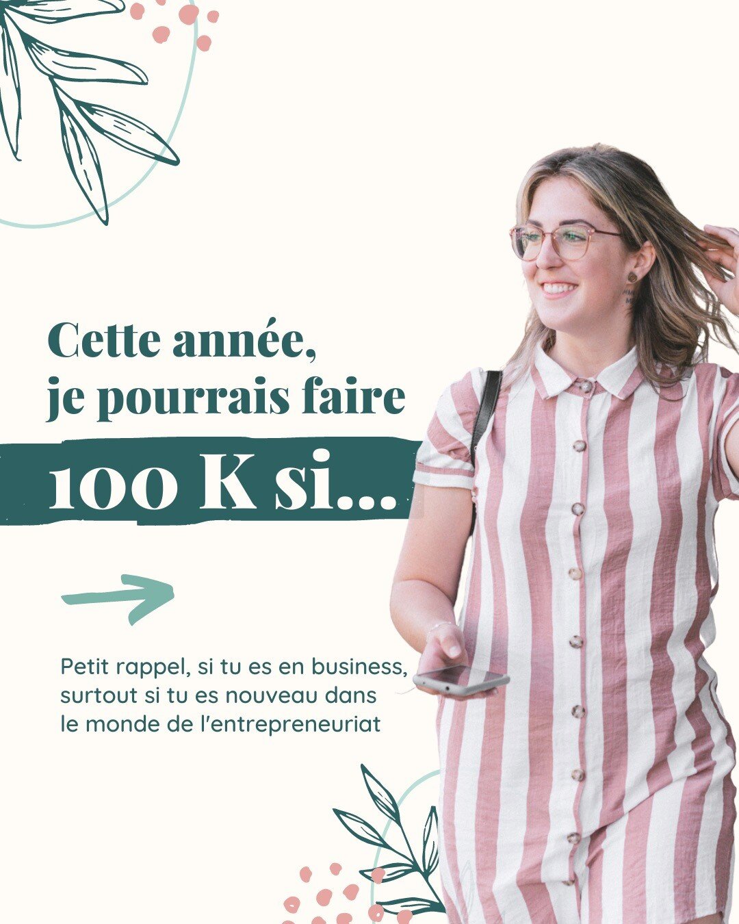 Pas oblig&eacute; de faire 100 K pour r&eacute;ussir 🤑

Je n&rsquo;ai rien contre &ccedil;a, juste un petit rappel amical qu'il n'y a pas que &ccedil;a dans la vie pour dire que c'est une r&eacute;ussite. Parce que je suis un peu tann&eacute;e que c