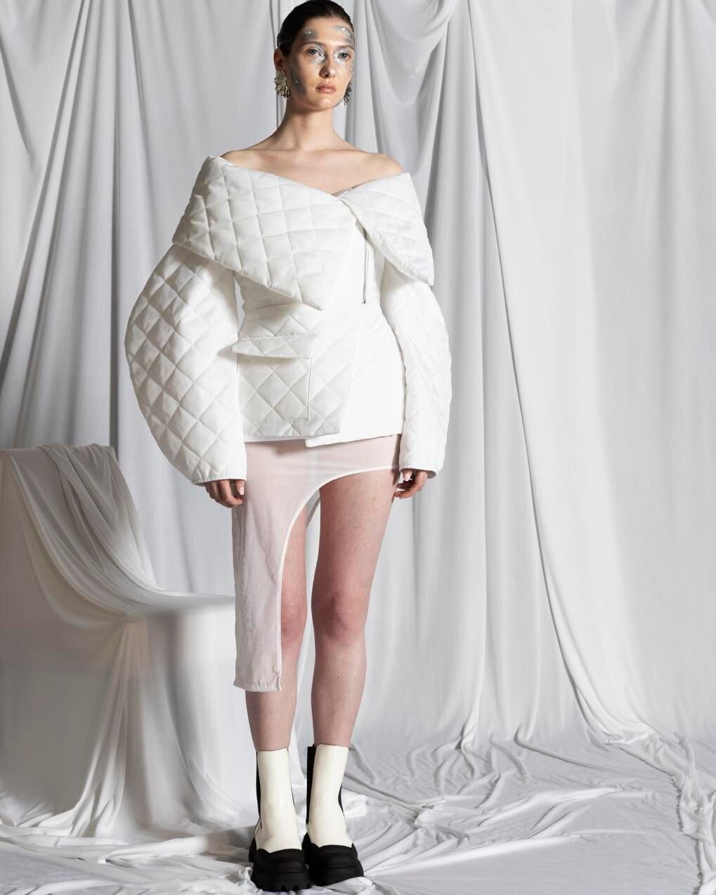 As seen on the runway: @katyperrycollections featured in @bishme_cromartie&rsquo;s FW24 presentation!