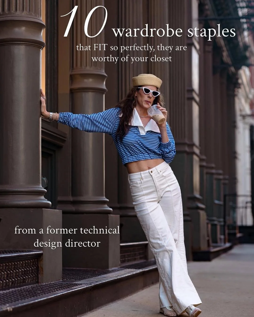 @ekammeyer features @becca.flood in their roundup of wardrobe staples.