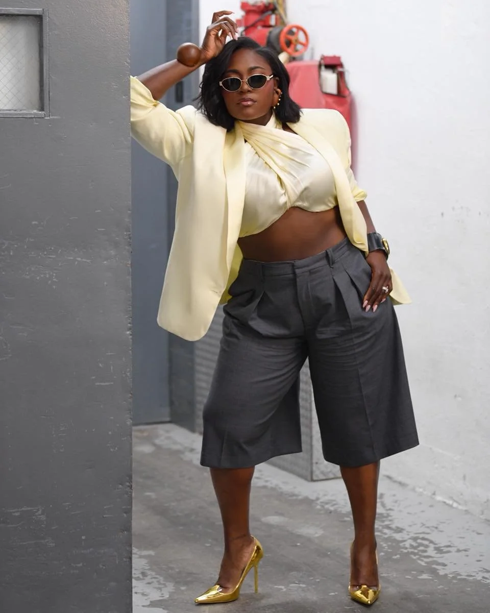 @thedaniellebrooks wears @susanavegajewelry for @breakfastclubam, styled by @1800dhawk.