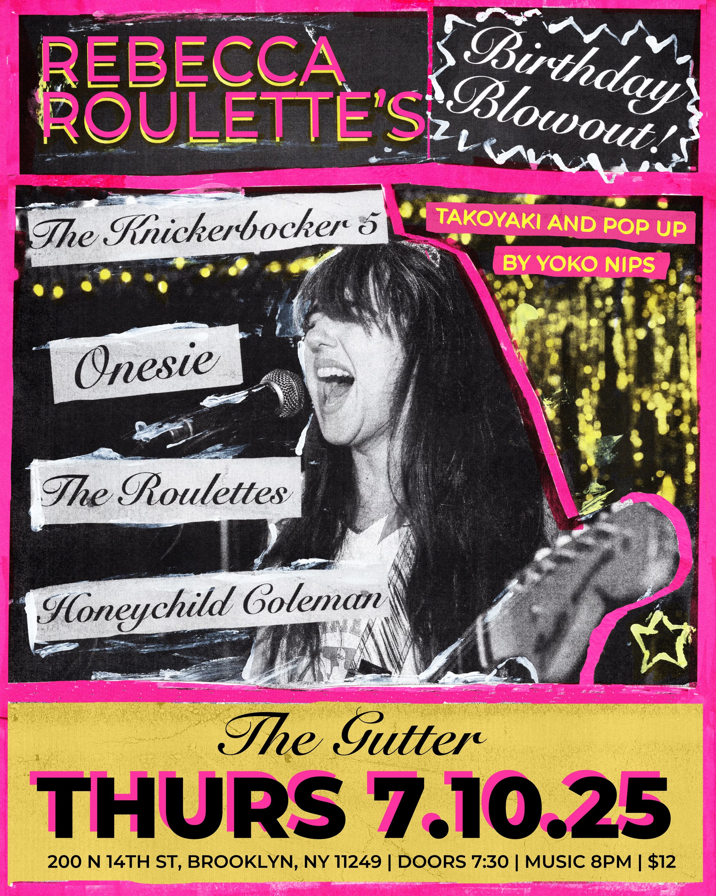 Rebecca Roulette's Bday Blowout