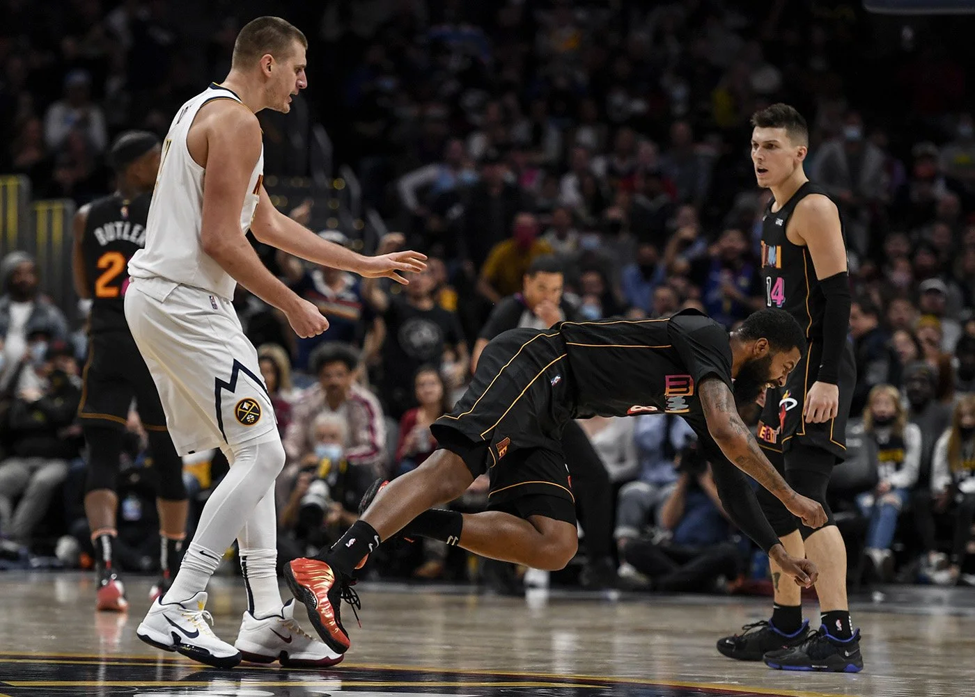Nikola Jokic had every right to big-man Markieff Morris