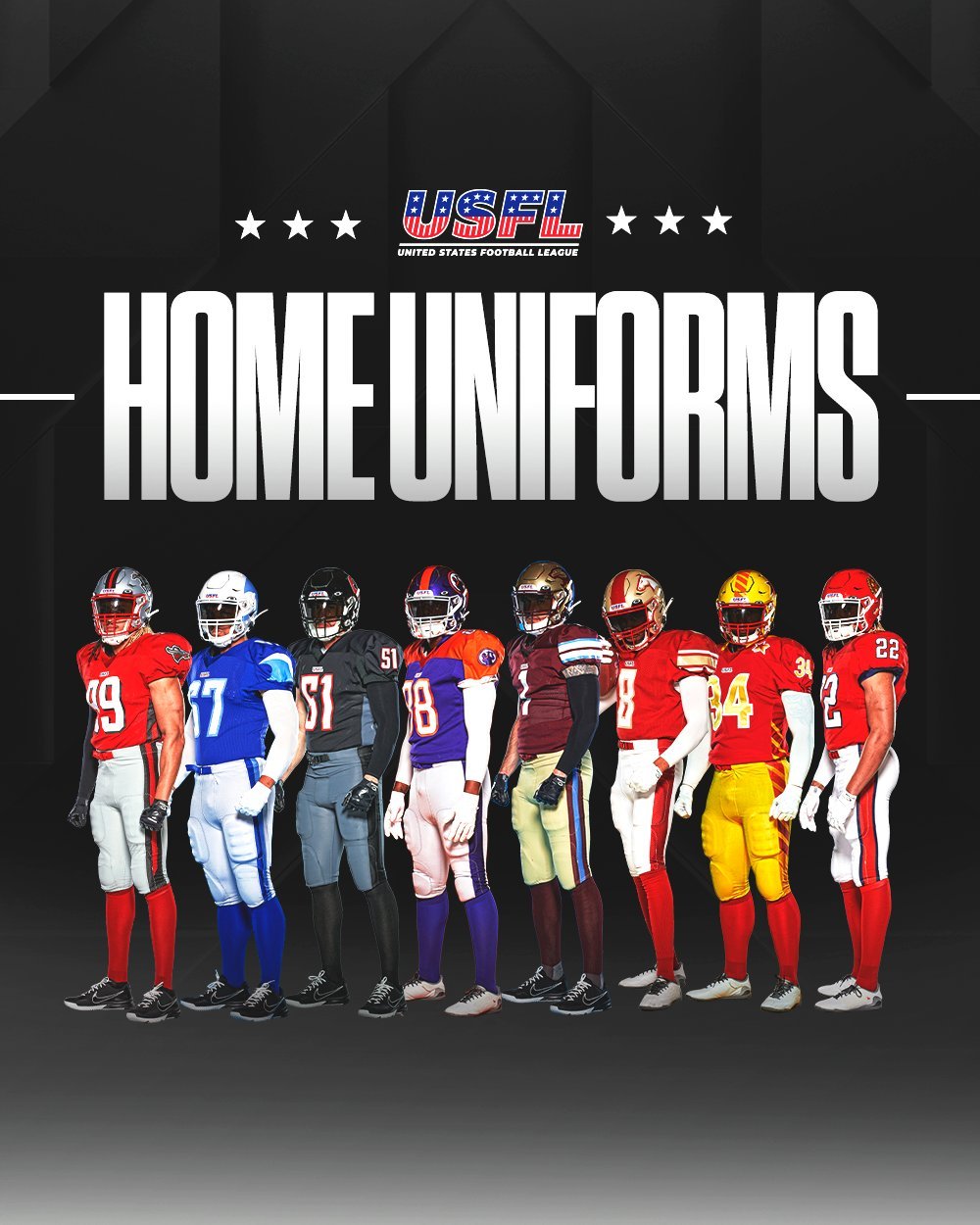 USFL Uniform Rankings: The Red, the Red, and the Red