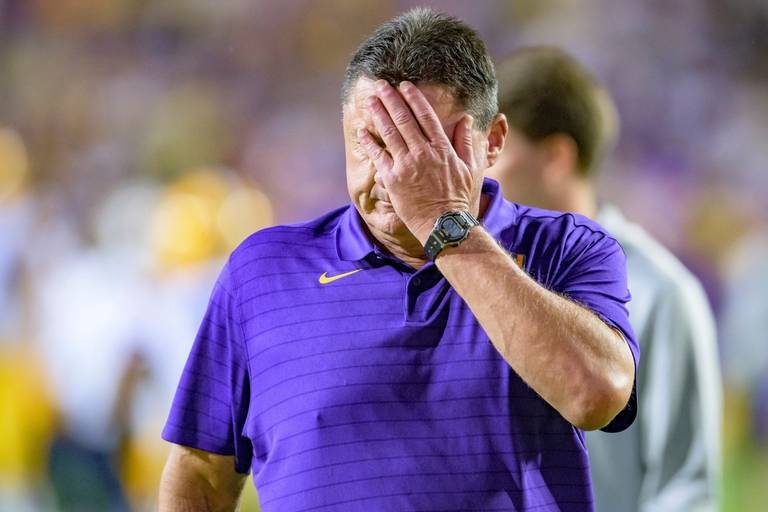 Coach Orgeron is out at LSU thanks to his incessant horniness