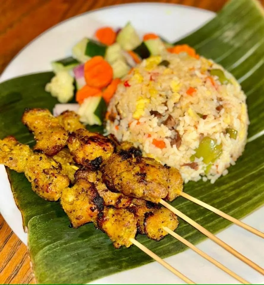 Nasi Goreng & Chicken Satay