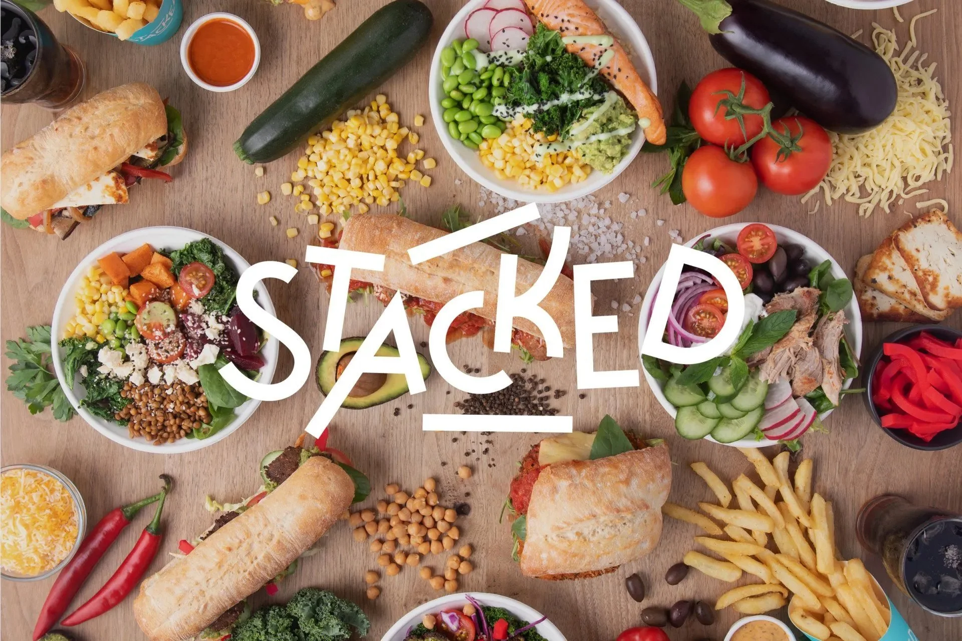 Stacked Menu Boards