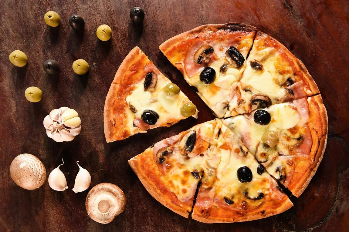 Triple Cream Capricciosa Pizza