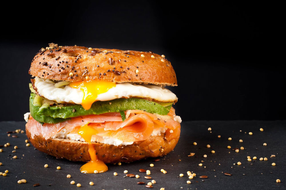 Brie Breakfast Bagel