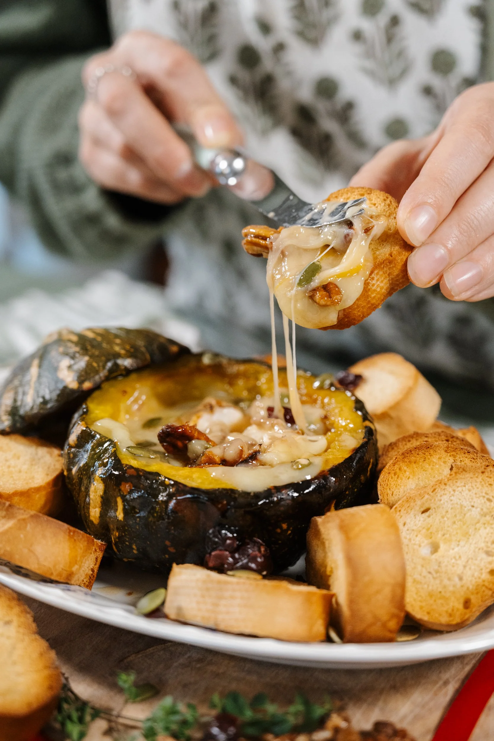 Pumpkin Baked Brie