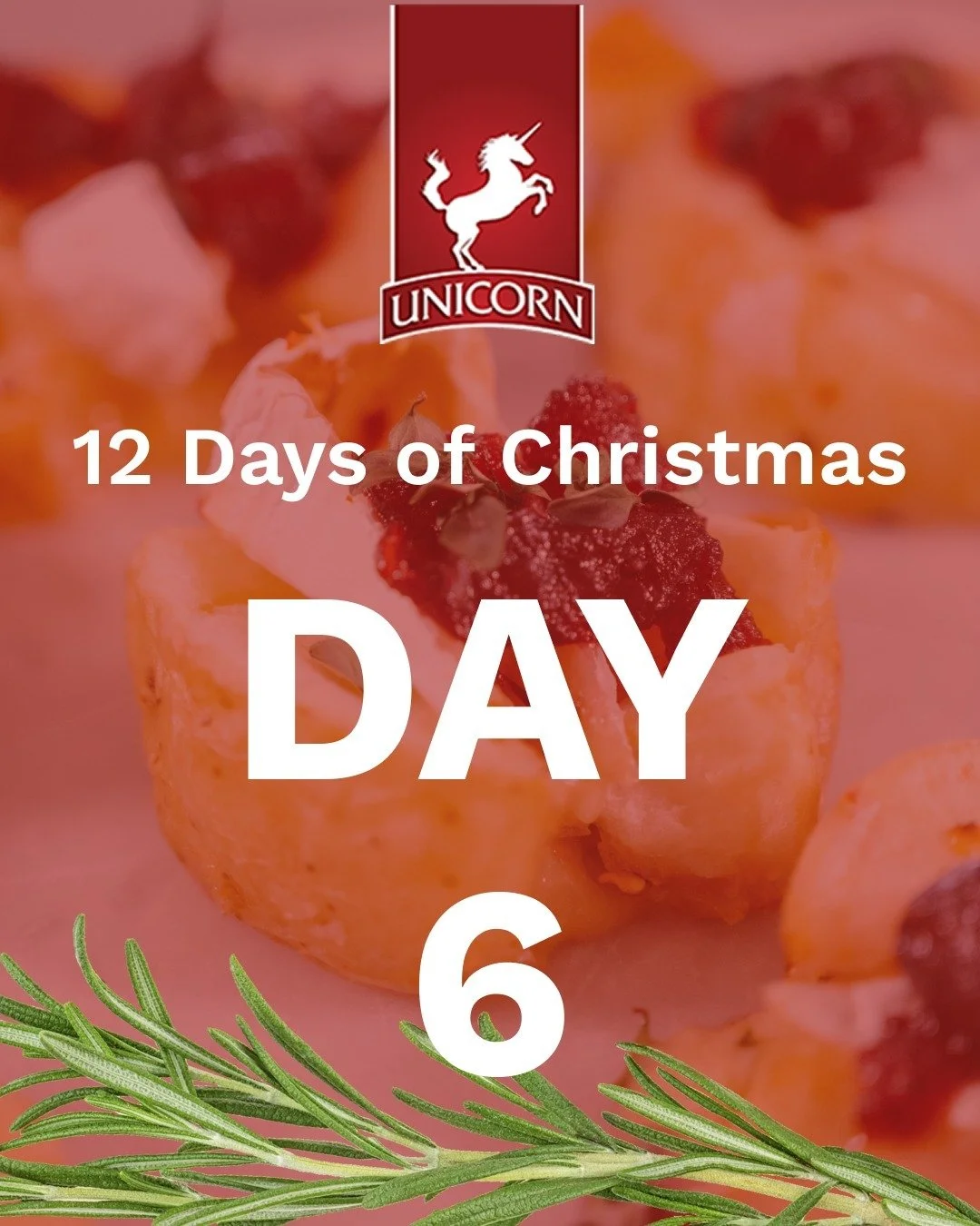 We&rsquo;re halfway there! Day 6 calls for something golden, melty, and made to disappear fast.

Chilli Brie, Potato &amp; Cranberry Smash 🌶️

INGREDIENTS
1 x 125g Unicorn Cheese Chilli Brie (Available Coles supermarkets)
Baby potatoes
Cranberry sau