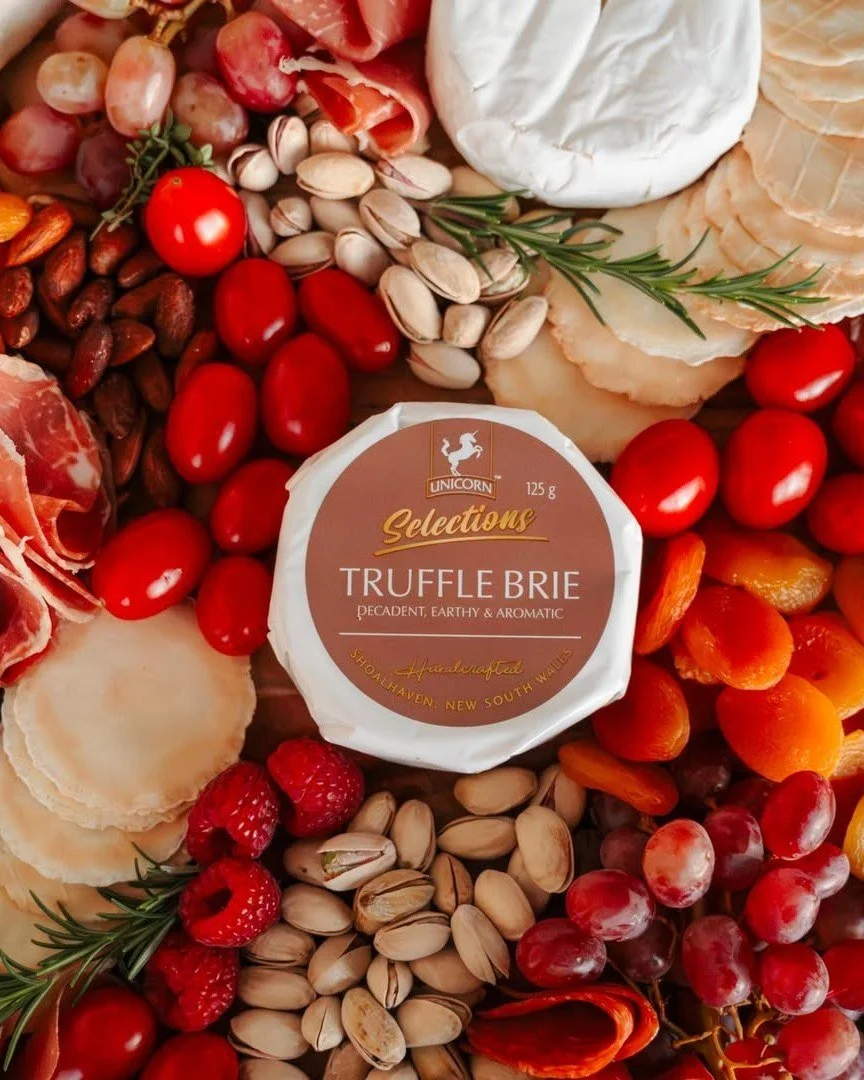 Give your cheese board a gourmet twist with our savoury truffle brie