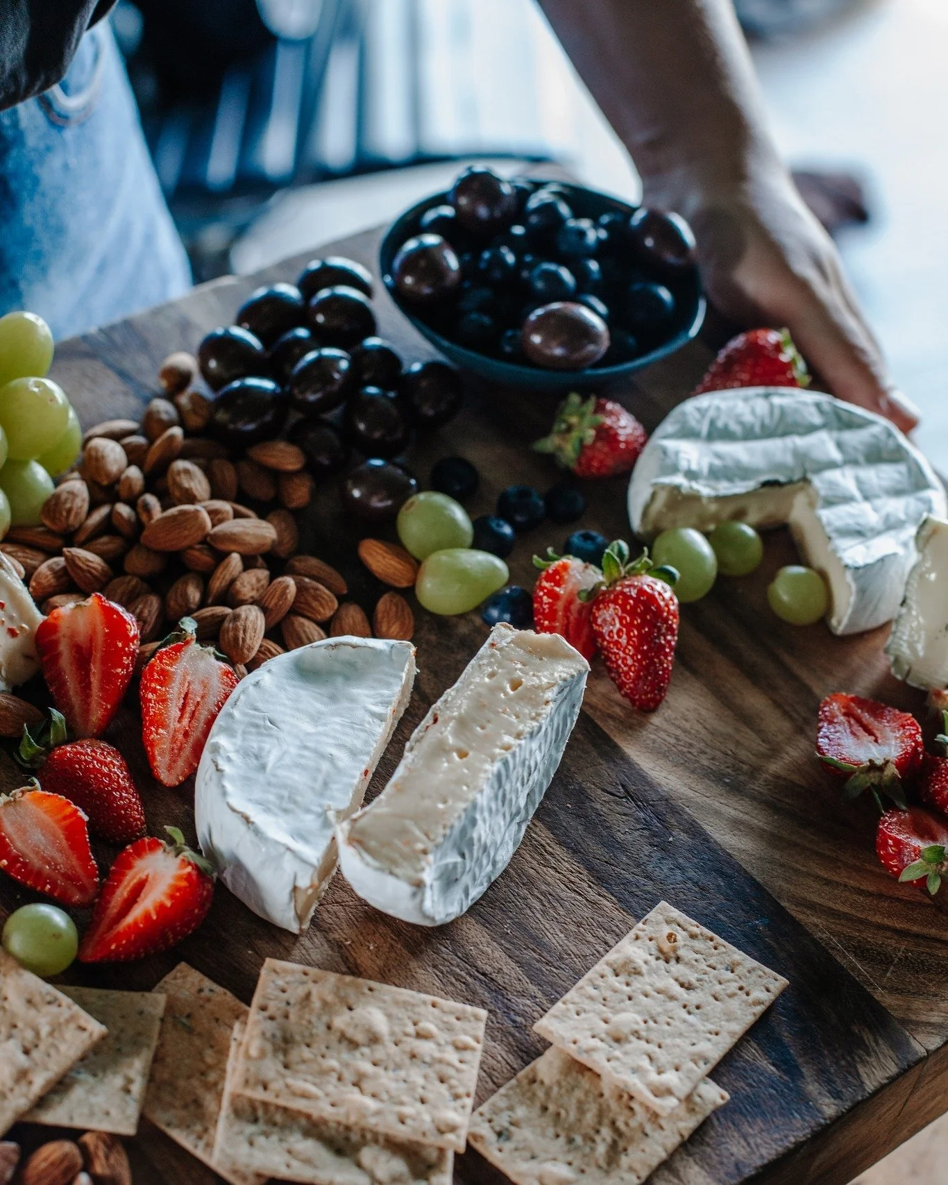 The kind of cheese board that starts with &ldquo;just one cracker&rdquo; and ends with an empty wheel