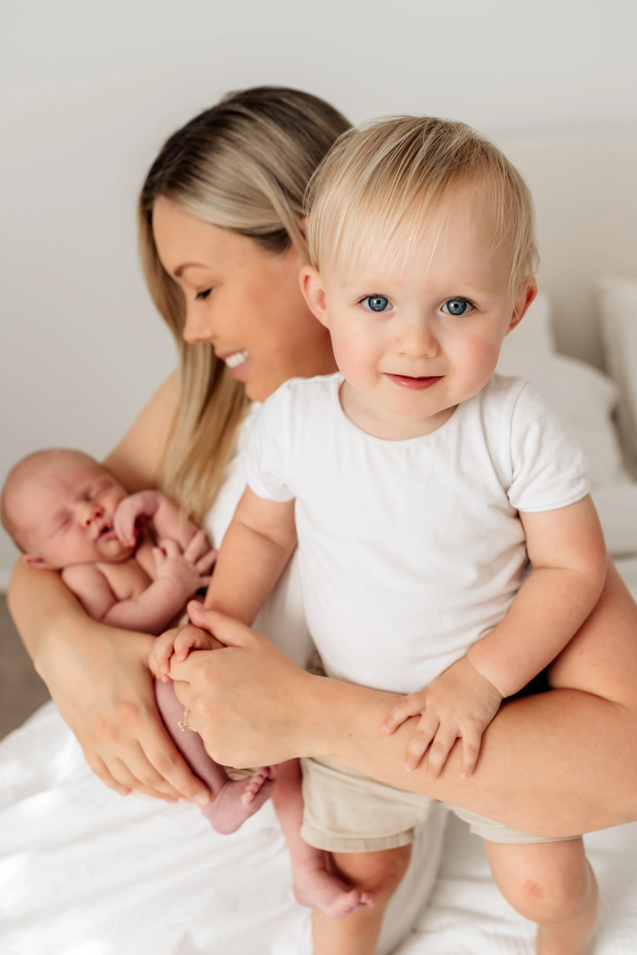Gold Coast newborn in home photo