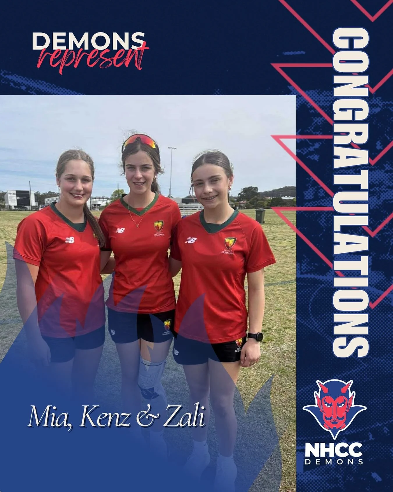 Three Dees recently represented Tasmania at the U/15 Girls School Sports Australia champs in NSW. Some excellent experience gained and a fantastic opportunity to develop amongst peers. 

Well done to Mia for her results of 50 (53) vs QLD, 3/17 off 6 