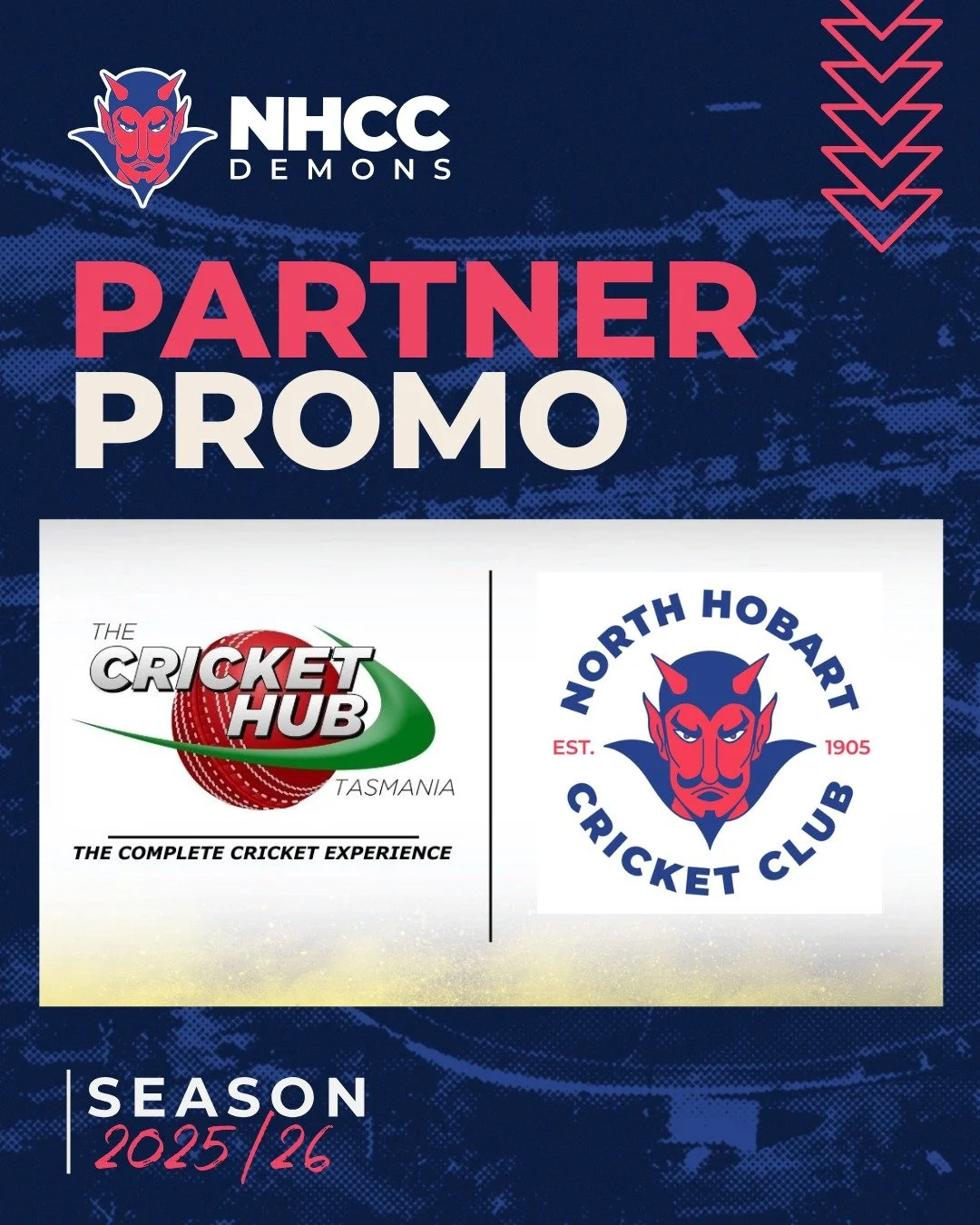 🔵🔴 PARTNER PROMO - THE CRICKET HUB 🔴🔵

North Hobart Cricket Club is proud to announce our continued partnership with @thecrickethubtas  for the 2025/26 season.

As Tasmania&rsquo;s cricket experts and the ultimate cricket destination, The Cricket