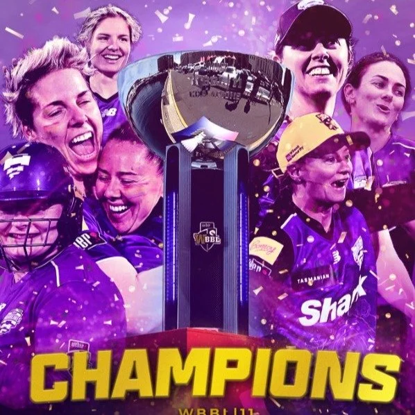 Congratulations to our all conquering WBBL Hobart Hurricanes team on their incredible season and win. 👏

Well done all, you should be incredibly proud of this achievement 🏏🏆

Special mentions to our 'Demons' family @elysevillani @nicolajanecarey @