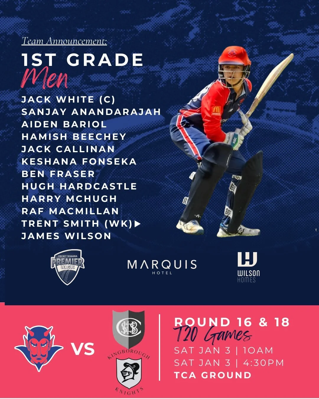 We are back for 2026! Go Well Dees ❤️💙

Live stream commentary is back this Saturday with the return of Fish &amp; Beardy to the airwaves, proudly supported by our club partner @roaringgrill 
Commentary will be provided across both 1st&nbsp;Grade Me