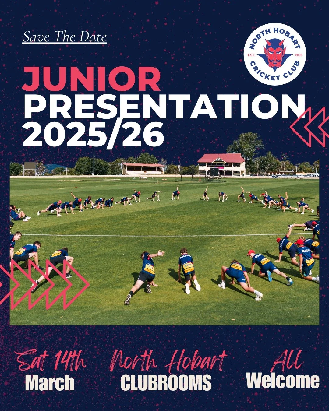 🔴🔵 SAVE THE DATES - NHCC END OF SEASON AWARDS 🔵🔴

It's almost time to celebrate another fun season at the Dees. 

Junior Presentation Day
Saturday March 14th @ NHCC Clubrooms (TCA Ground)
Times - TBC

NHCC Annual Awards Night
Friday April 10th @ 