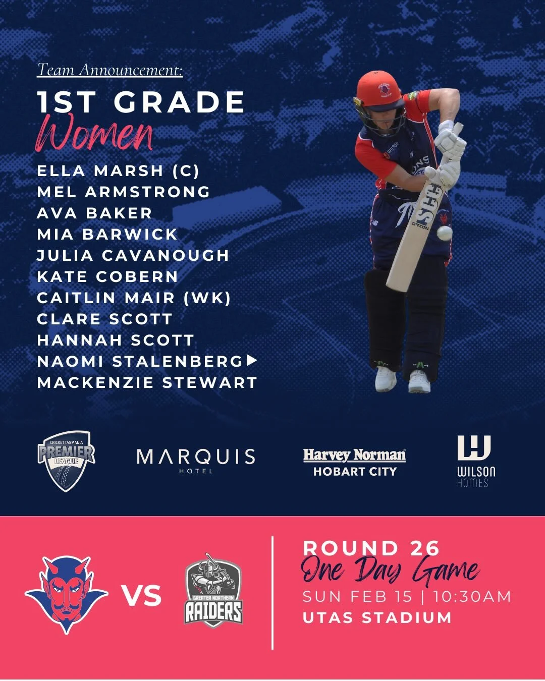 Teams are in ❤️💙