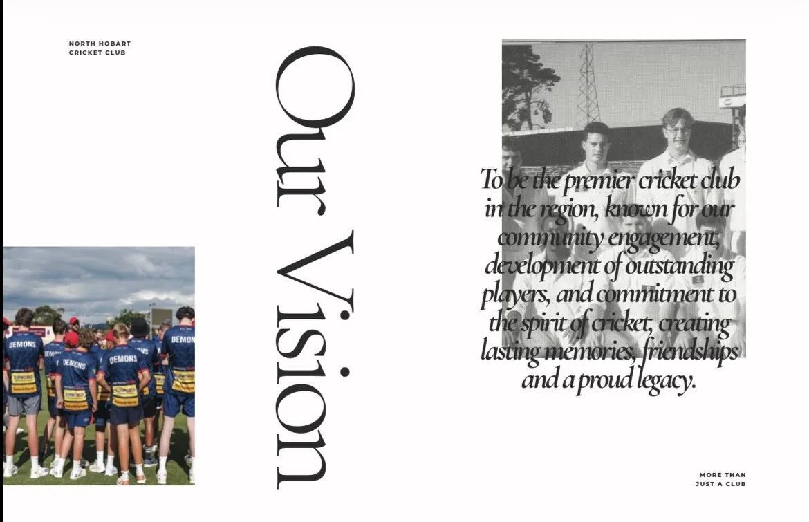 💫 OUR VISION &mdash; BUILDING A PROUD LEGACY 💫
We&rsquo;re striving to be the premier cricket club in the region &mdash; known for producing outstanding players, engaging our community, and upholding the true spirit of cricket.

Together, we&rsquo;
