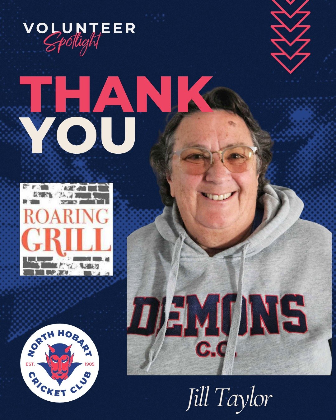 Time to put the volunteer spotlight on a very special individual at the @northhobartcc , our Club President, Jill Taylor.

Whilst we know Jill won't love the focus being put on her, we just couldn't let another season go by without stopping to say...