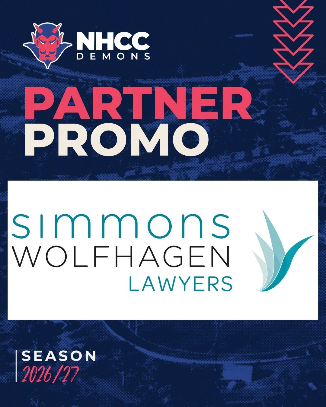 🔵🔴 NEW PARTNER - SIMMONS WOLFHAGEN LAWYERS 🔴🔵

@northhobartcc are delighted to announce @simmonswolfhagen as one of our new club partners for season 2026/27. 

With offices spread right across the state, Simmons Wolfhagen Lawyers reputation is on