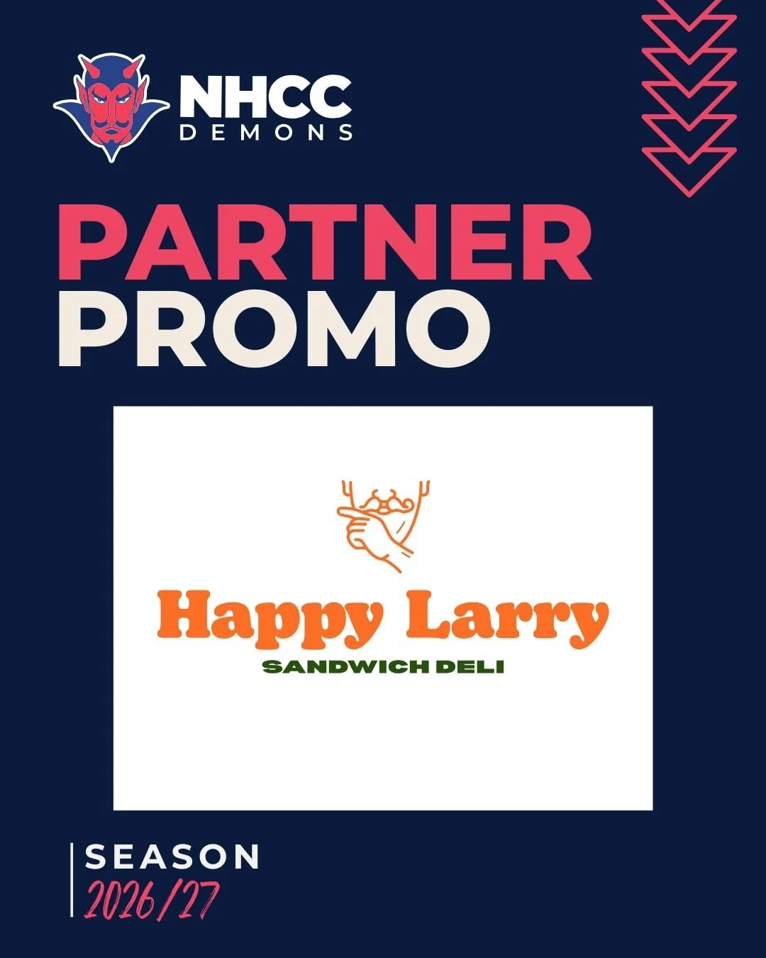 🔵🔴 NEW PARTNERSHIP - HAPPY LARRY DELI 🔴🔵

@northhobartcc are so excited to announce @happylarry_deli as one of our new club partners for season 2026/27. 

With cafes now in Hobart CBD and Kingston (Spring Farm Village), Happy Larry Deli is your p