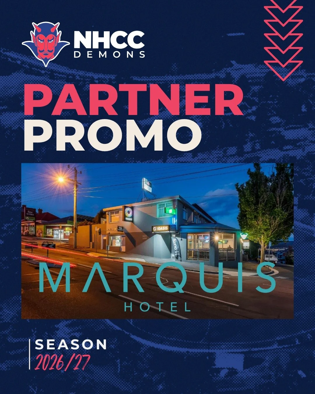 🔴🔵 PARTNER PROMO - MARQUIS HOTEL 🔵🔴

@themarquishotel have again put pen to paper to sign on as a major club partner for season 2026-27.

Whether it's a local pub meal you are craving with friends, or need to stop in on the way to a social event 