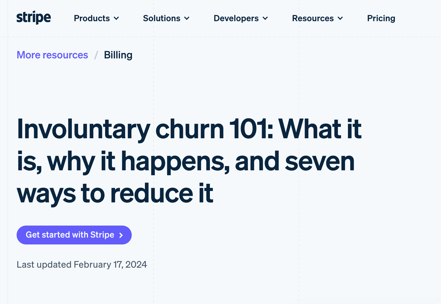 This article, edited for Stripe, explains involuntary churn and suggests strategies to reduce it. 