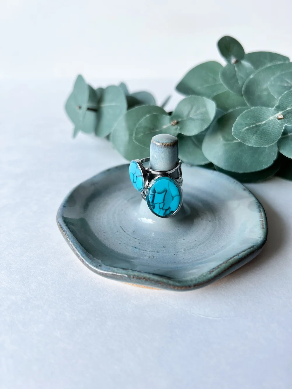 Fake turquoise shop rings