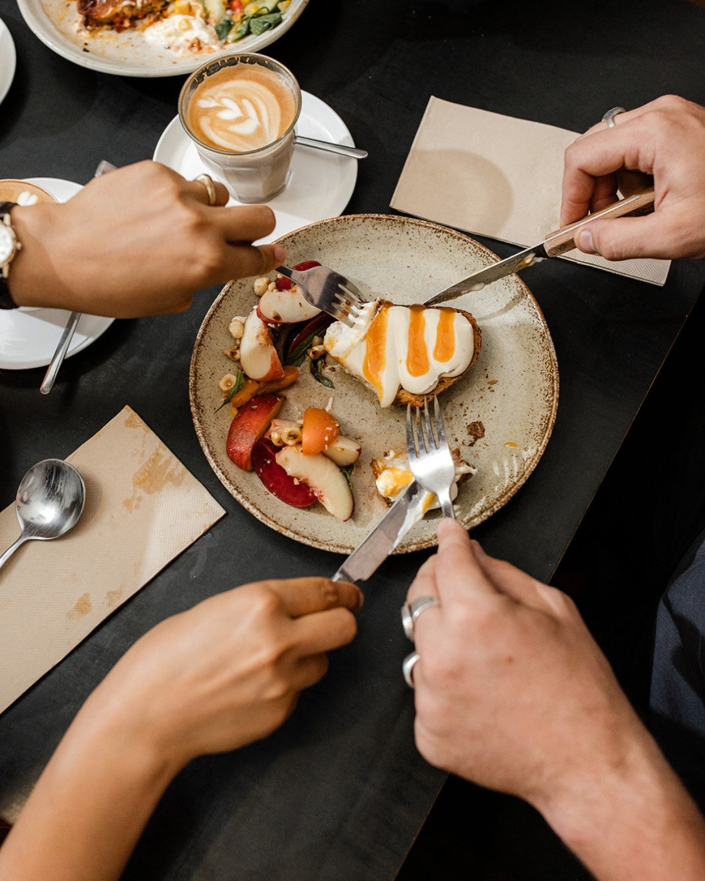 A moment to appreciate that special person who steals your food and gives your life purpose. There is always enough to share.