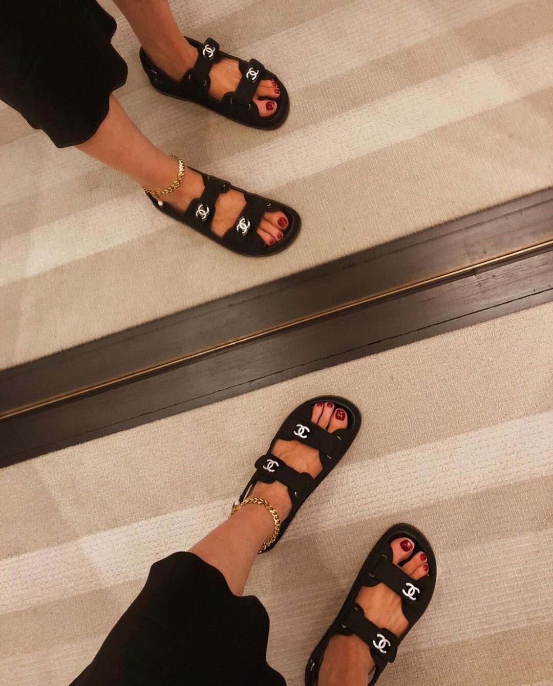 chanel sandals for women fashion