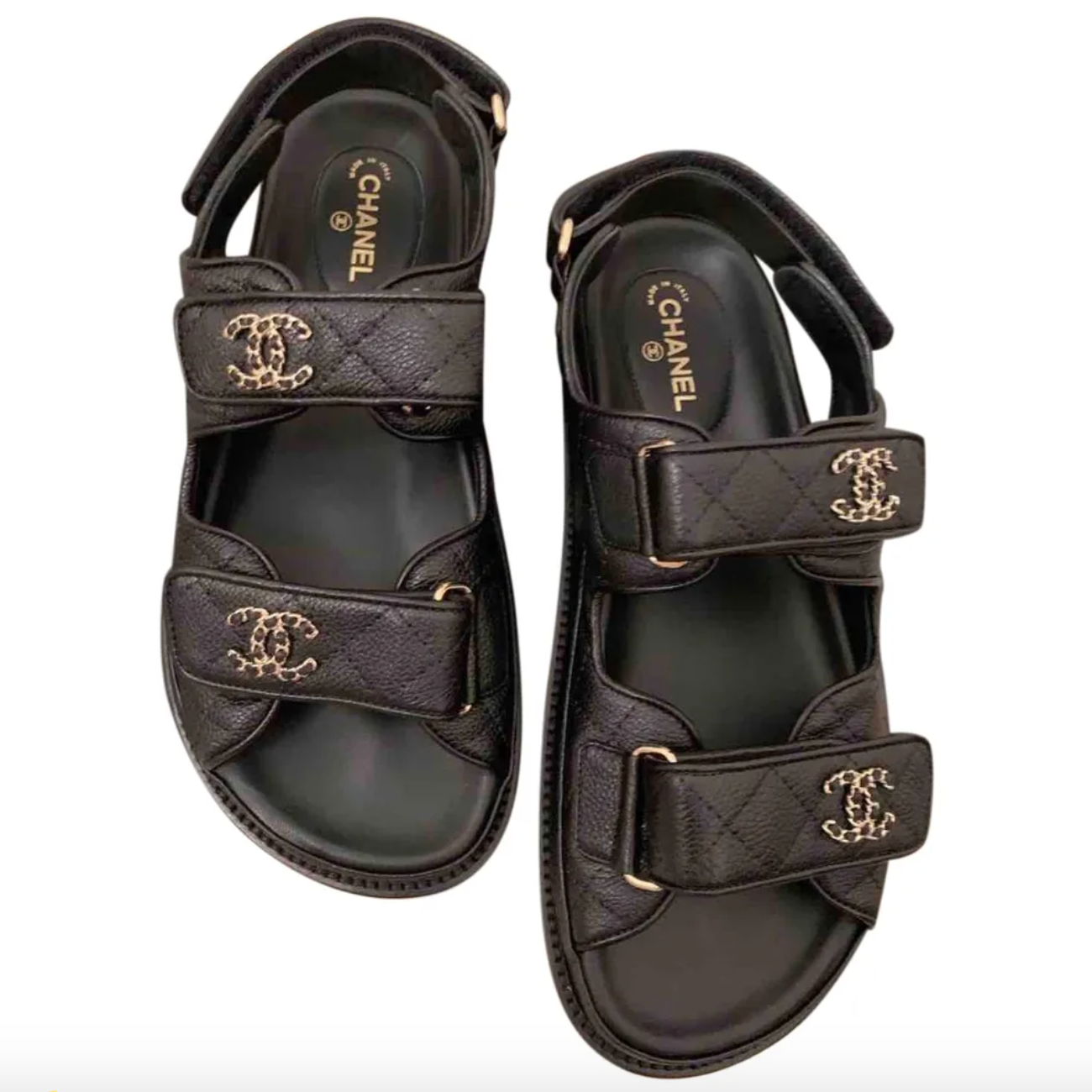 Top 43+ imagen chanel dad sandals for sale