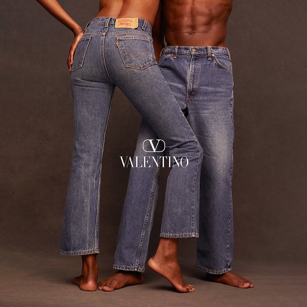 Levi's and Valentino Have Partnered Up to Make Your Dream Denim — The Outlet